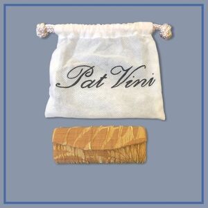 Pat Vini Mirrored Lipstick Case with Dust Bag